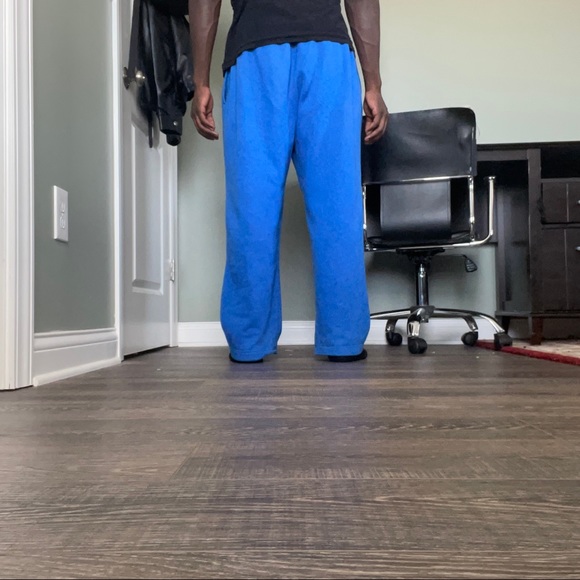 Light blue Jansport Kansas Jayhawks Sweatpants (XL , Lightly used) - Picture 4 of 4